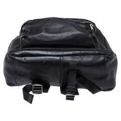 Coach Black Leather Campus Backpack