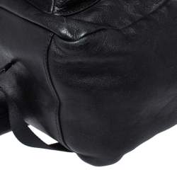 Coach Black Leather Campus Backpack