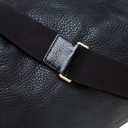 Coach Black Pebbled Leather Courier Legacy Messenger Bag