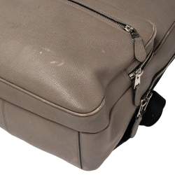 Coach Taupe Leather Backpack