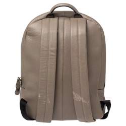Coach Taupe Leather Backpack