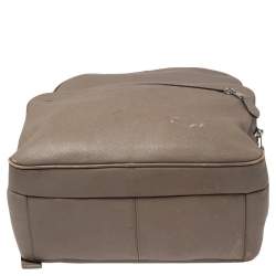Coach Taupe Leather Backpack