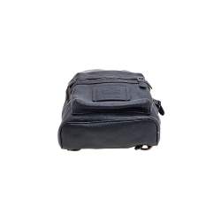 Coach Black Leather Academy Sling Backpack