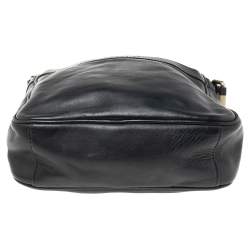 Coach Navy Blue Leather Messenger Bag 