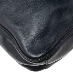 Coach Navy Blue Leather Messenger Bag 