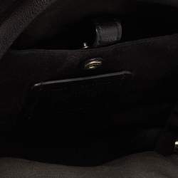 Coach Black Leather and Mesh Metropolitan Sling Backpack