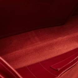 Coach Red Leather Lexington Briefcase Bag