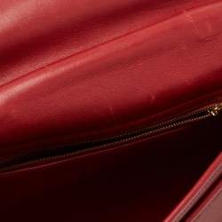 Coach Red Leather Lexington Briefcase Bag