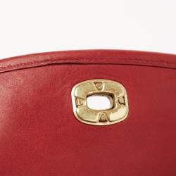 Coach Red Leather Lexington Briefcase Bag