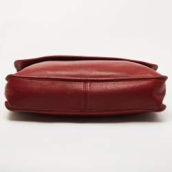 Coach Red Leather Lexington Briefcase Bag