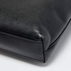 Coach Black Leather Messenger Bag