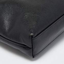 Coach Black Leather Messenger Bag