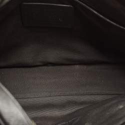 Coach Black Leather Perry Slim Laptop Bag