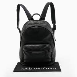Coach Black Leather Charter Backpack