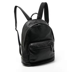 Coach Black Leather Charter Backpack
