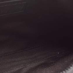 Coach Black/Grey Leather and Signature Coated Canvas Holden Crossbody Bag