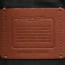 Coach Black Signature Coated Canvas and Leather Gotham Laptop Bag