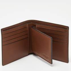 Coach Brown Leather Bifold Wallet
