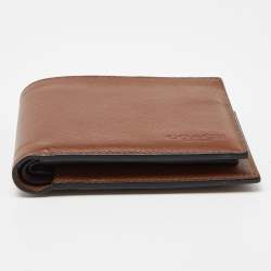 Coach Brown Leather Bifold Wallet