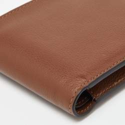 Coach Brown Leather Bifold Wallet
