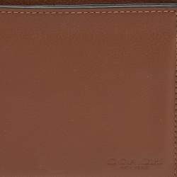 Coach Brown Leather Bifold Wallet
