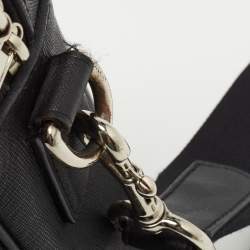 Coach Black Leather Metropolitan Briefcase/Laptop Bag