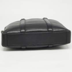 Coach Black Leather Metropolitan Briefcase/Laptop Bag