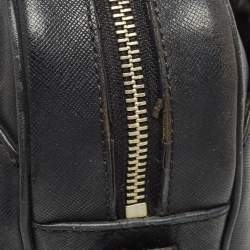 Coach Black Leather Metropolitan Briefcase/Laptop Bag