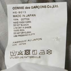 Comme des Garcons Multicolor Printed Cotton Button Front Shirt M