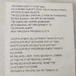 Pre Owned Comme des Garçons Play White Heart Pique Polo T-Shirt XL