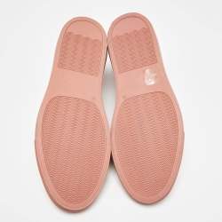 Common Projects Pink Leather Achilles Low Top Sneakers Size 41