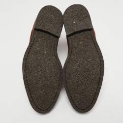 Pre Owned Common Projects Brown Suede Chelsea Boots Size 41