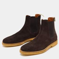 Vil Oh komfort Common Projects Dark Brown Suede Chelsea Boots Size 41 Common Projects | TLC