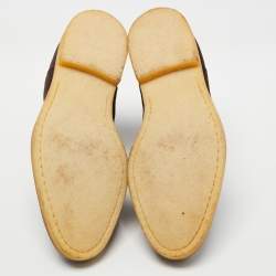 Pre Owned Common Projects Dark Brown Suede Chelsea Boots Size 41