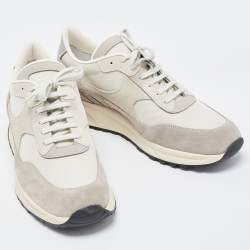 Common Projects Grey Suede and Mesh Sneakers Size 42