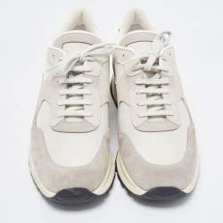 Common Projects Grey Suede and Mesh Sneakers Size 42