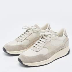 Common Projects Grey Suede and Mesh Sneakers Size 42