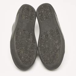 Common Projects Black Leather Achilles Lace Up Sneakers Size 41