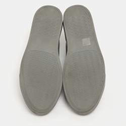 Common Projects Grey Leather Achilles Lace Up Sneaker Size 43