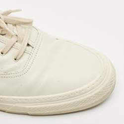 Common Projects White Leather Lace Up Sneakers Size 44