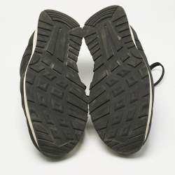 Pre Owned Common Projects Black Nubuck Leather and Suede Track Classic Lace Up Sneakers Size 43