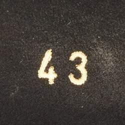 Pre Owned Common Projects Black Leather High Top Sneakers Size 43