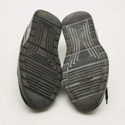 Pre Owned Common Projects Track Classic Size 43 Black Leather Suede Lace Up Sneakers