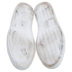 Common Projects White Leather Achilles Lace-Up Sneakers Size 44