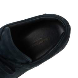 Common Projects Navy Blue Suede Achilles Low-Top Sneakers Size 43