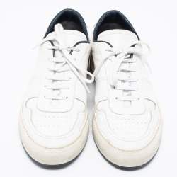 Common Projects White Leather Lace Up Sneakers Size 43