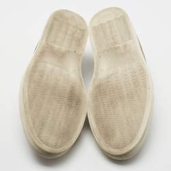Common Projects Brown Leather Low Top Sneakers Size 45
