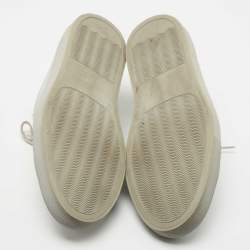 Common Projects Grey Leather Achilles Sneakers Size 41