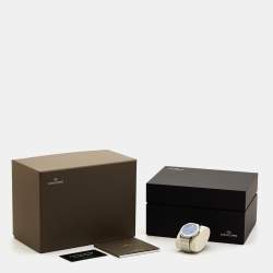 Pre Owned Concord Blue Stainless Steel Mariner SL 05.1.14.1176 Men's Wristwatch 40 mm