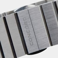 Pre Owned Concord Blue Stainless Steel Mariner SL 05.1.14.1176 Men's Wristwatch 40 mm